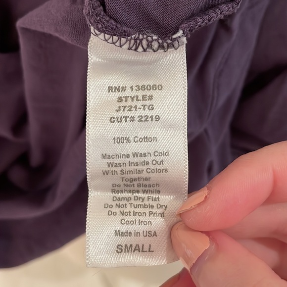 Project Social T Purple Long Sleeve Top - Picture 6 of 6